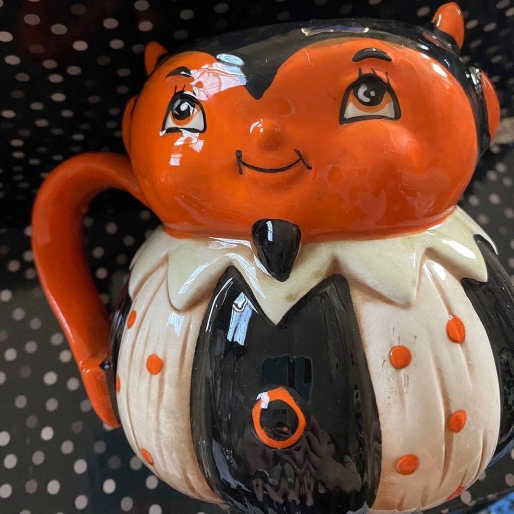 johanna parker PUMPKIN PEEPS Devil Mug